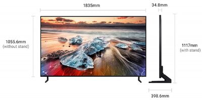 Samsung QA82Q900RBKXXL 208 cm (82 inch) 8K Ultra HD QLED Smart TV