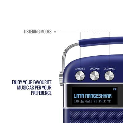 Saregama Carvaan Premium - 5000 Songs, FM/BT/AUX With APP Support Saregama Carvaan Premium - 5000 Songs, FM/BT/AUX With APP Support