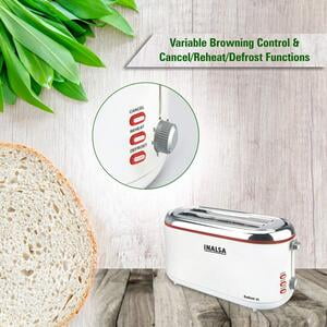 INALSA POPUP TOASTER 4SLICE INALSA POPUP TOASTER 4SLICE