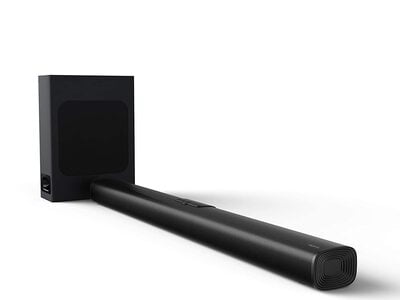 realme 2.1 Channel 100 W Bluetooth Soundbar with Wired Subwoofer realme 2.1 Channel 100 W Bluetooth Soundbar with Wired Subwoofer