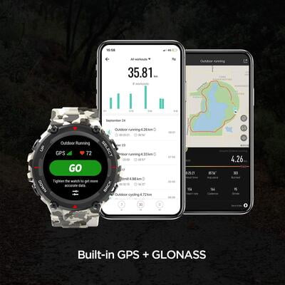 Huami Amazfit T-Rex Smart Watch with 20 Days Battery Life Huami Amazfit T-Rex Smart Watch with 20 Days Battery Life