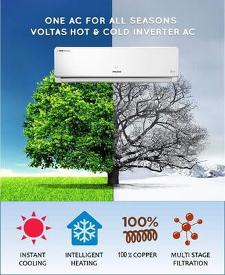 Voltas Sac 1.5 ton Inverter 183VH SZS Voltas Sac 1.5 ton Inverter 183VH SZS