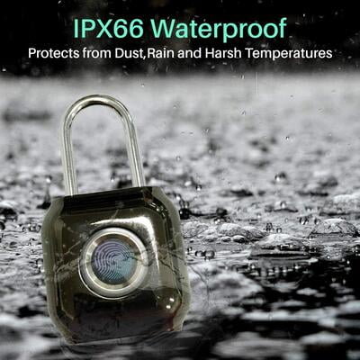 Portronics Fingerprint Padlock Biolock Portronics Fingerprint Padlock Biolock
