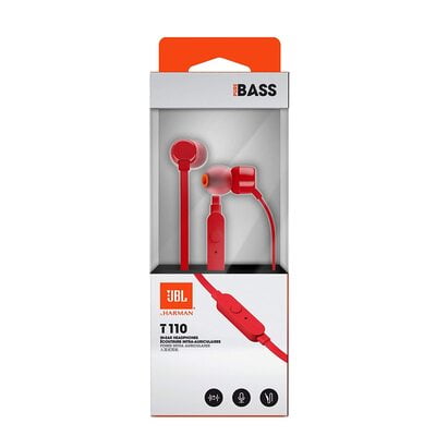 JBL T110 Wired Headphone with Mic JBL T110 Wired Headphone with Mic