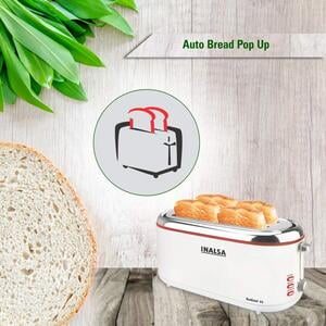INALSA POPUP TOASTER 4SLICE INALSA POPUP TOASTER 4SLICE