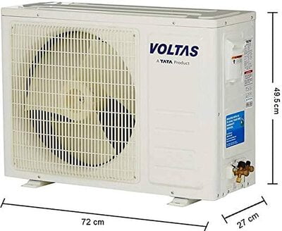 Voltas Inverter Split AC 123V CZTT(R32) 1 Ton 3 Star