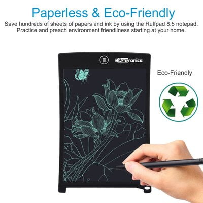 Portronics Ruffpad 8.5'' Re-Writable LCD Pad Portronics Ruffpad 8.5'' Re-Writable LCD Pad