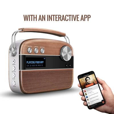 Saregama Carvaan Premium - 5000 Songs, FM/BT/AUX With APP Support Saregama Carvaan Premium - 5000 Songs, FM/BT/AUX With APP Support