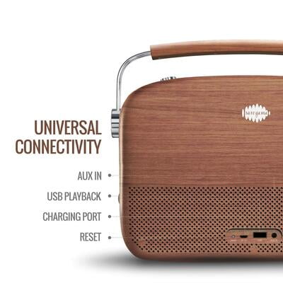 Saregama Carvaan Premium - 5000 Songs, FM/BT/AUX With APP Support Saregama Carvaan Premium - 5000 Songs, FM/BT/AUX With APP Support