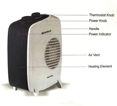 Havells Warmio 2000 W Room Heater Havells Warmio 2000 W Room Heater
