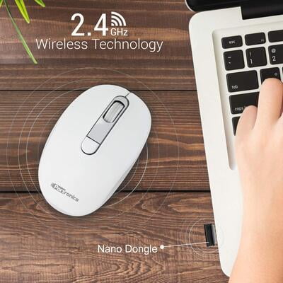 PORTRONICS WIRELESS MOUSE TOAD 11-GREY POR 016 PORTRONICS WIRELESS MOUSE TOAD 11-GREY POR 016