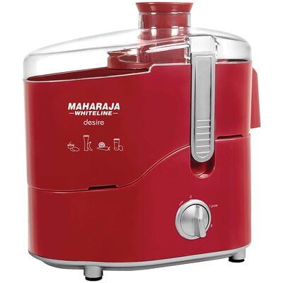 Maharaja Whiteline Desire Red Treasure 450-Watt Juicer Mixer Grinder Maharaja Whiteline Desire Red Treasure 450-Watt Juicer Mixer Grinder