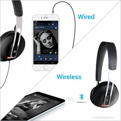 PORTRONICS HEADSET BLUETOOTH MUFFS L BLACK POR894 PORTRONICS HEADSET BLUETOOTH MUFFS L BLACK POR894
