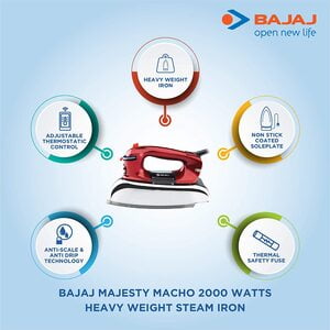 BAJAJ MAJEST MACHO STEAM IRON