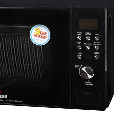 Kenstar 20 L Convection Microwave Oven (KJ20CBG101, Black) Kenstar 20 L Convection Microwave Oven (KJ20CBG101, Black)