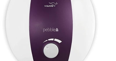 V-Guard Pebble Metallica 25 Litre Water Heater 5 Star Geyser V-Guard Pebble Metallica 25 Litre Water Heater 5 Star Geyser