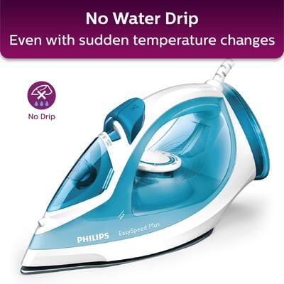 Philips Easy Speed Plus GC2040/70 Steam Iron 2100-Watts