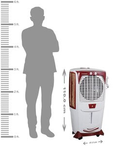 Crompton Ozone 55-Litres Desert Air Cooler with Honeycomb Pads