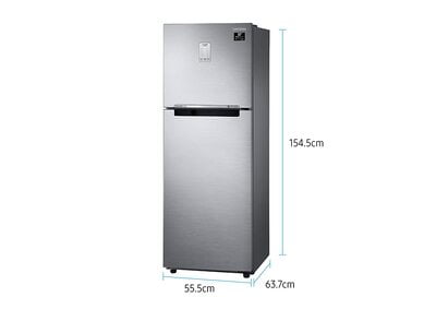 Samsung RT28T3783SL/HL 253 litre 3 Star Inverter Frost Free Double Door Refrigerator