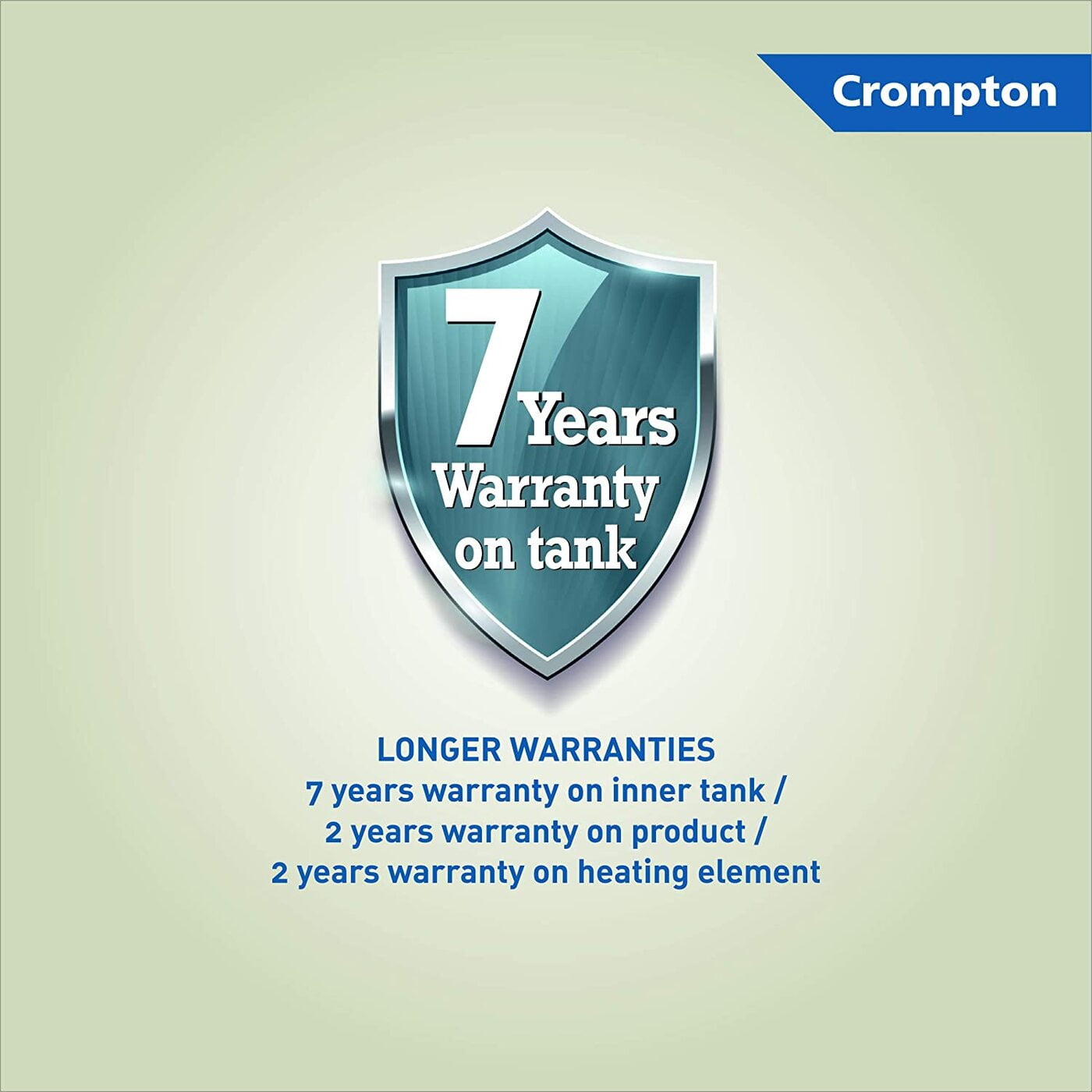 Buy CROMPTON AMICA ASWH-2015 Storage Water Heater 15 ltr Online on  Dillimall.Com