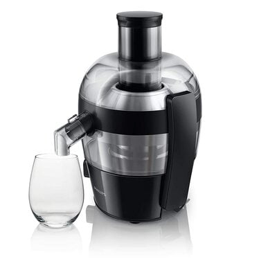 Philips Viva Collection HR1832/00 1.5-Litre 500-Watt Juicer (Ink Black) Philips Viva Collection HR1832/00 1.5-Litre 500-Watt Juicer (Ink Black)