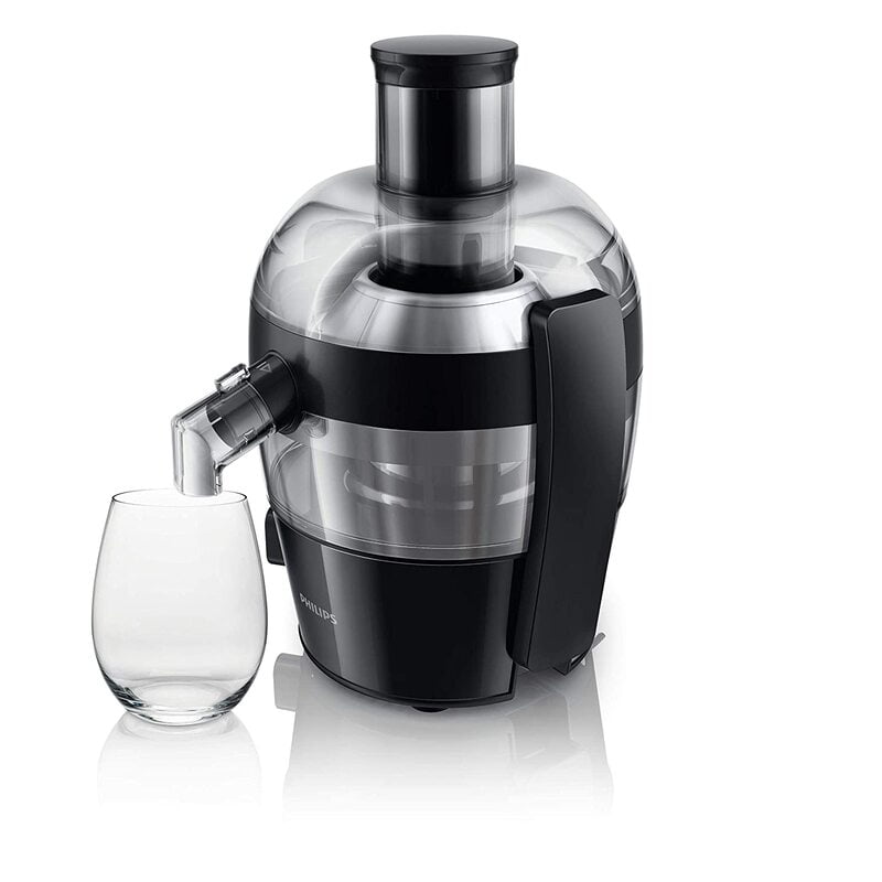 Philips Viva Collection HR1832/00 1.5-Litre 500-Watt Juicer (Ink Black) Philips Viva Collection HR1832/00 1.5-Litre 500-Watt Juicer (Ink Black)