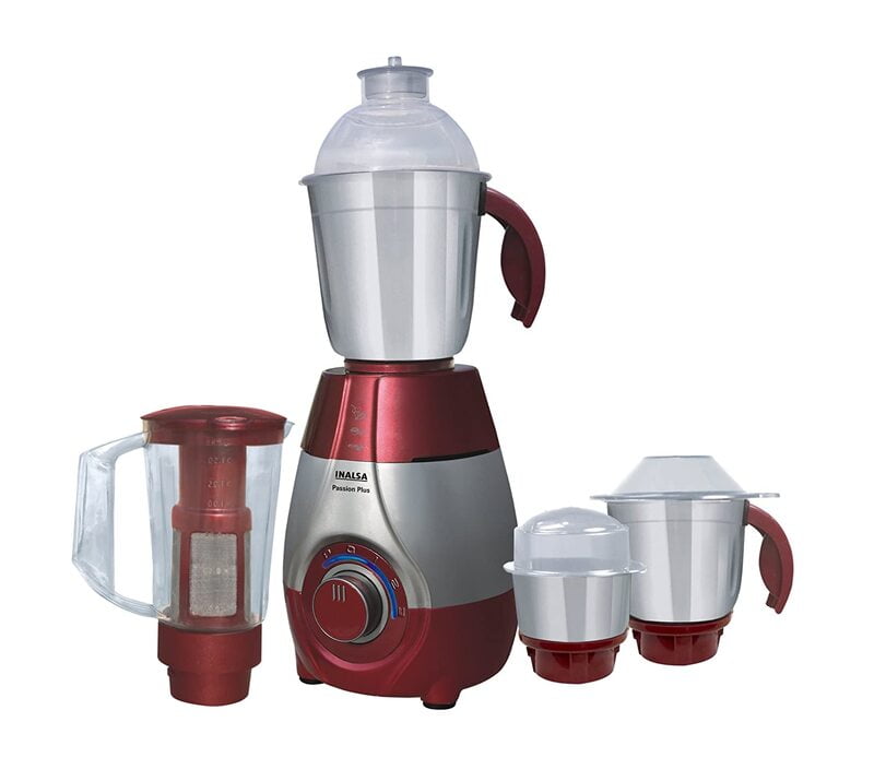 Inalsa Passion Plus 750 W Mixer Grinder with 4 Jar Inalsa Passion Plus 750 W Mixer Grinder with 4 Jar