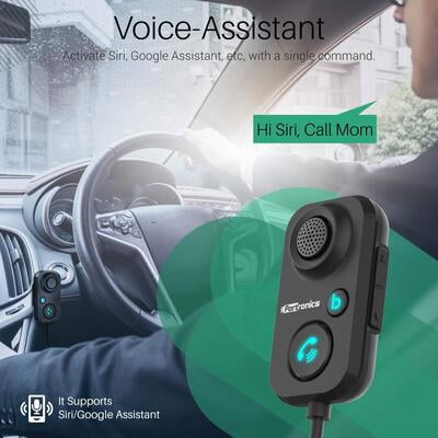 Portronics AUTO 12 In-Car Bluetooth Receiver For Handsfree Calling Portronics AUTO 12 In-Car Bluetooth Receiver For Handsfree Calling