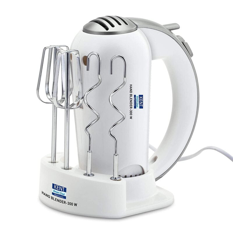 KENT Hand Mixer/Blender- 300 W, White Dillimall.com KENT Hand Mixer/Blender- 300 W, White Dillimall.com