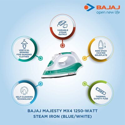 Bajaj Steam Iron Mx 4 Bajaj Steam Iron Mx 4