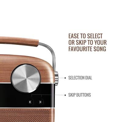 Saregama Carvaan Premium - 5000 Songs, FM/BT/AUX With APP Support Saregama Carvaan Premium - 5000 Songs, FM/BT/AUX With APP Support