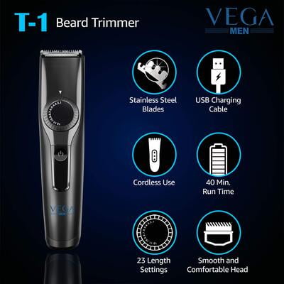 Vega VHTH-18 T-1 Beard Trimmer for Men Vega VHTH-18 T-1 Beard Trimmer for Men