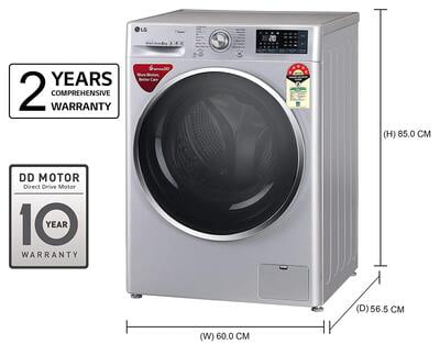 LG WASHING MACHINE FRONT LOADING 8KG FHT1408ZWL