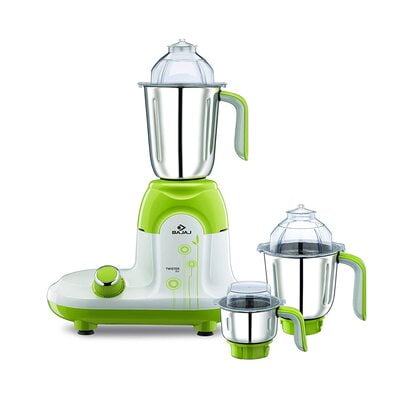 Bajaj Twister Deluxe 750-Watt Mixer Grinder with 3 Jars Bajaj Twister Deluxe 750-Watt Mixer Grinder with 3 Jars