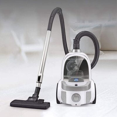 KENT Force Cyclonic Vacuum Cleaner 2000-Watt (White and Silver)