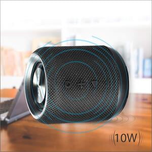 Portronics Sound Drum-Black POR871 Portronics Sound Drum-Black POR871