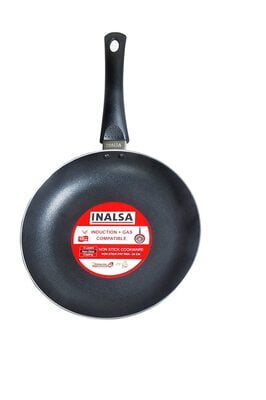 Inalsa Fry Mate LD, Non Sticky Fry Pan (Red)