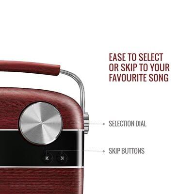 Saregama Carvaan Hindi with 5000 Preloaded Songs, FM/BT/AUX Saregama Carvaan Hindi with 5000 Preloaded Songs, FM/BT/AUX