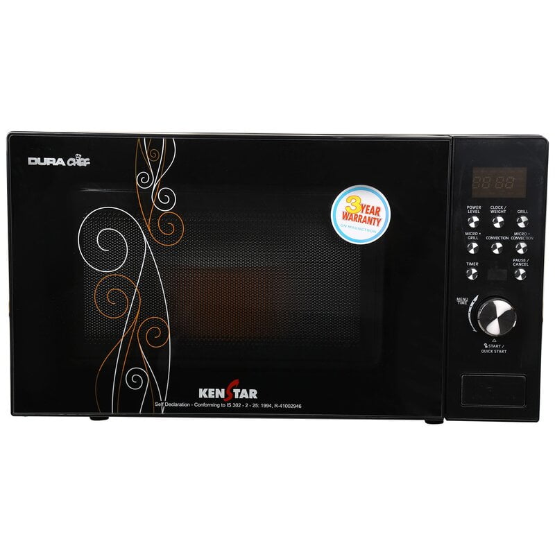 Kenstar 20 L Convection Microwave Oven (KJ20CBG101, Black) Kenstar 20 L Convection Microwave Oven (KJ20CBG101, Black)