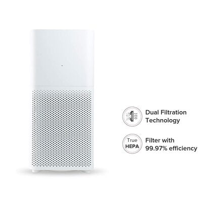 MI Air Purifier 2C With True HEPA Filter (White)