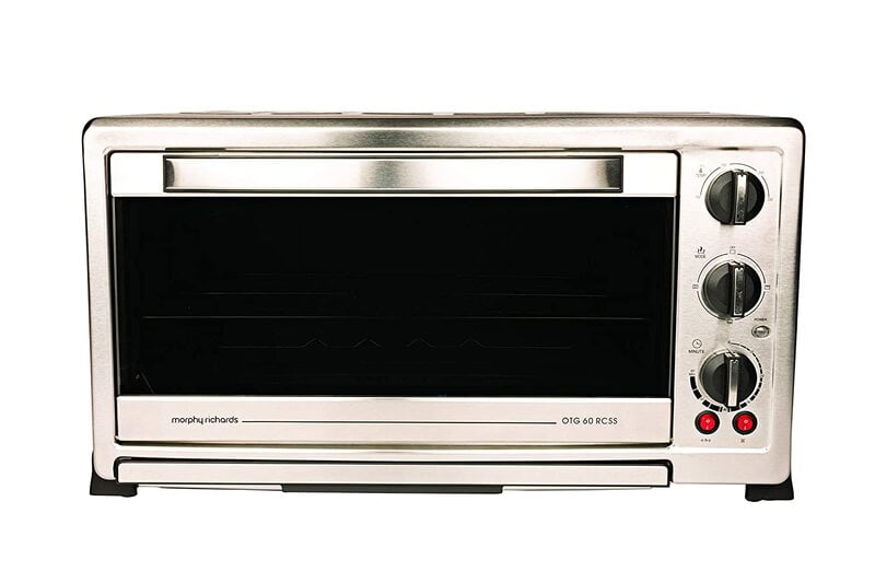 Morphy Richards 60 RCSS 60-litre Oven Toaster Grill (Black/Silver) Morphy Richards 60 RCSS 60-litre Oven Toaster Grill (Black/Silver)