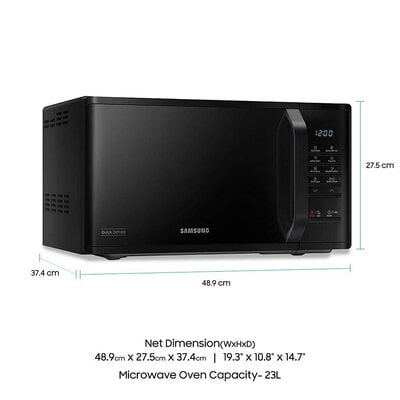 SAMSUNG MICROWAVE MS23K3513AK/TL-SOLO SAMSUNG MICROWAVE MS23K3513AK/TL-SOLO