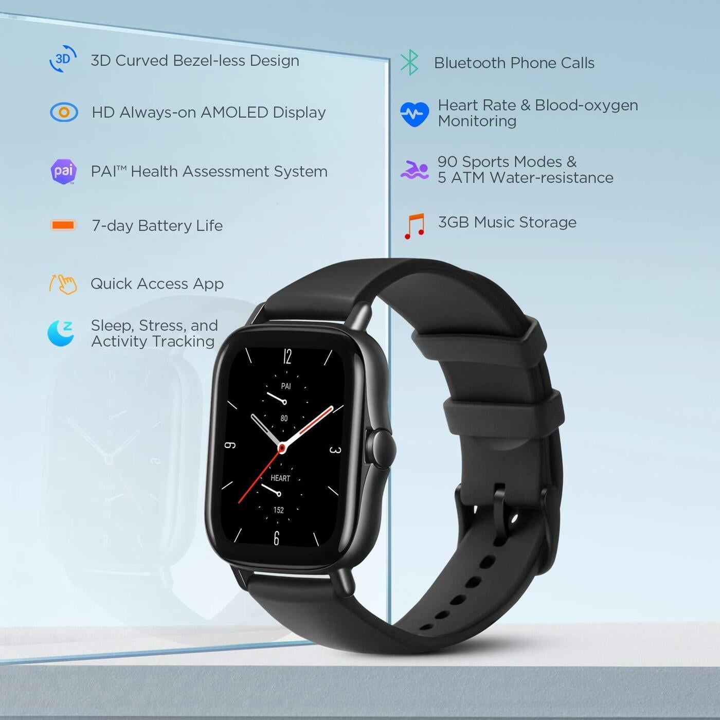Xiaomi amazfit display hotsell