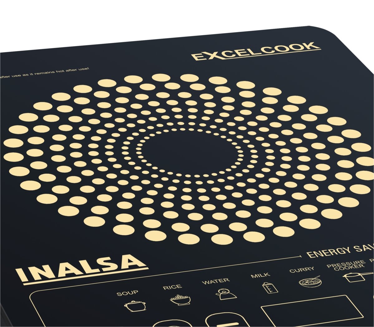 INALSA INDUCTION COOKER EXCEL COOK INALSA INDUCTION COOKER EXCEL COOK