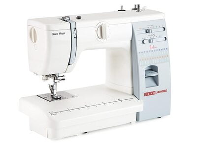 USHA Stitch Magic Automatic Sewing Machine with 57 Stitch Functions