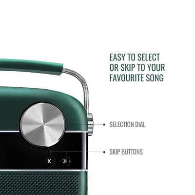Saregama Carvaan 2.0 Portable speaker 5000 Pre-loaded songs with Podcast, FM/BT/AUX Saregama Carvaan 2.0 Portable speaker 5000 Pre-loaded songs with Podcast, FM/BT/AUX