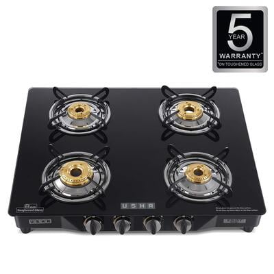 Usha EBONY GS 4001/AI Toughened Glass Cooktop Usha EBONY GS 4001/AI Toughened Glass Cooktop