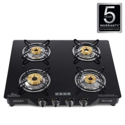 Usha EBONY GS 4001/AI Toughened Glass Cooktop