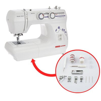 USHA Wonder Stitch Automatic Sewing Machine with 21 Stitch functions USHA Wonder Stitch Automatic Sewing Machine with 21 Stitch functions