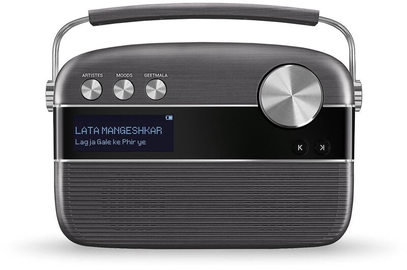 Saregama Carvaan Hindi with 5000 Preloaded Songs, FM/BT/AUX Saregama Carvaan Hindi with 5000 Preloaded Songs, FM/BT/AUX